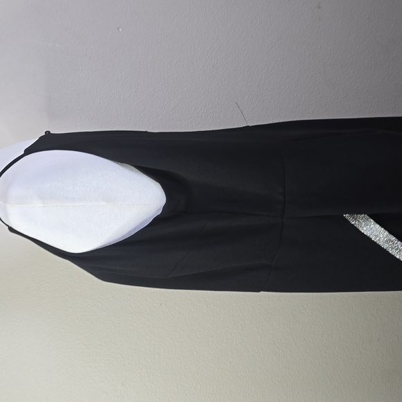 BCX black Sleeveless Halter Neck Sheath Maxi Dress size 2X - Picture 8 of 15